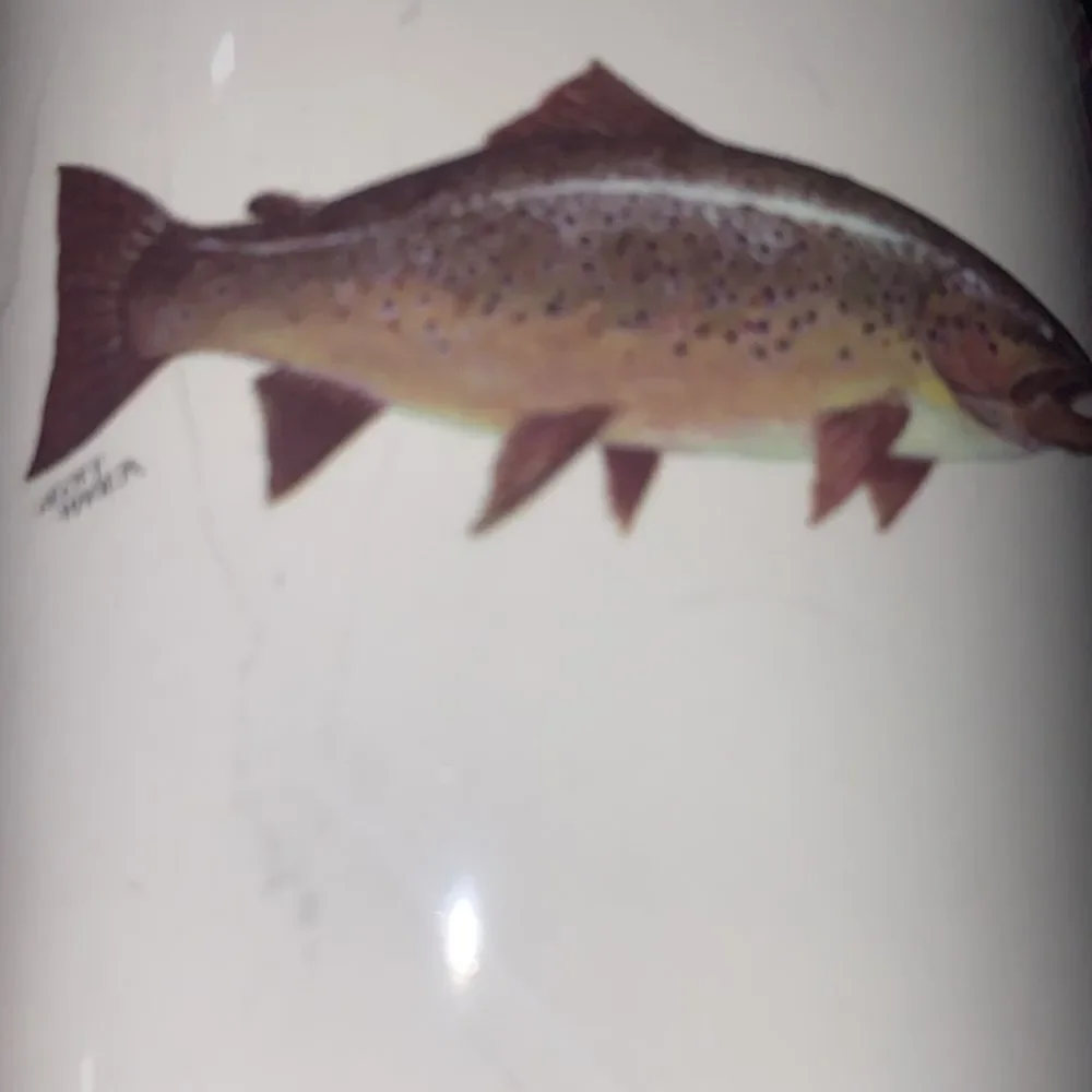 Vintage Angelr’s Expressions Outdoor Git St Coffee Cup Fishs